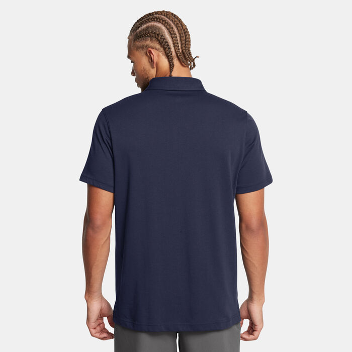 اندر ارمر تيشيرت بولو ايكون للرجال أزرق image number 1