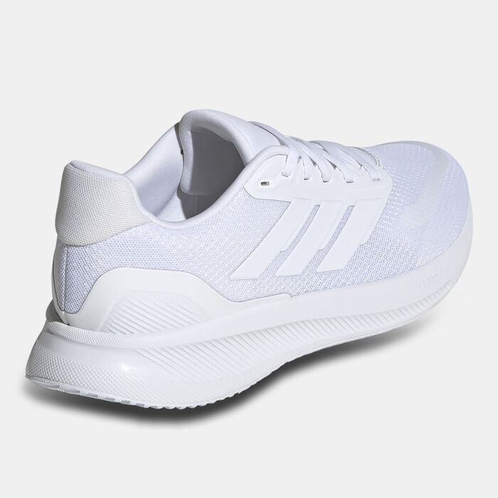 اديداس حذاء الجري رنفالكون 5 للرجال أبيض image number 1