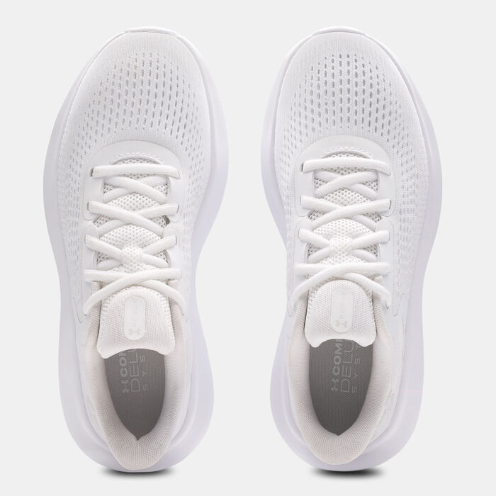 اندر ارمر حذاء الجري روغ 5 للنساء أبيض image number 4