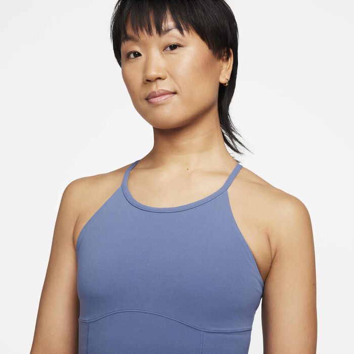 نايكي زينفي بدلة السباحة فليرد دراي-فت بطول كامل للنساء أزرق image number 2