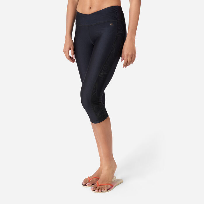 كويغا ليقنز السباحة أول أوفر برنت للنساء أسود image number 0