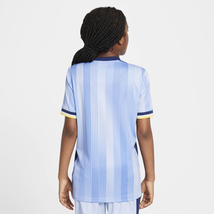 نايكي توتنهام هوتسبير 2024/25 ستيديوم الاحتياطي تيشيرت كرة القدم دراي-فت طبق الأصل للأطفال الكبار أزرق image number 1