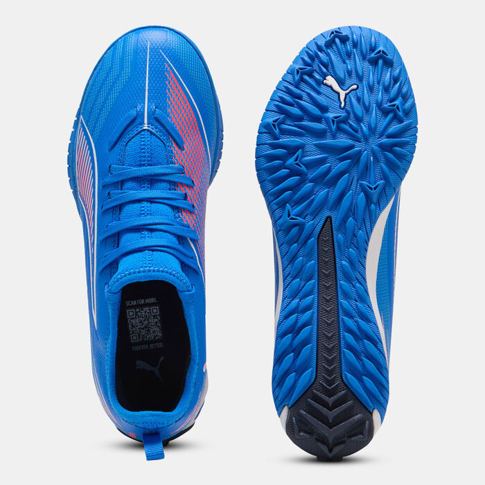 بوما حذاء كرة قدم الترا 6 ماتش للأطفال لملاعب العشب الصناعي أزرق image number 3