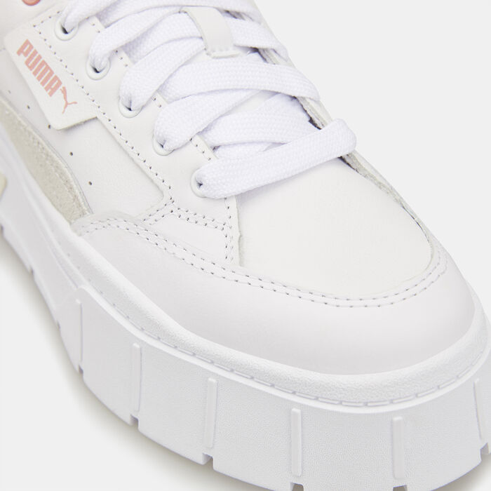 بوما حذاء مايزي ستاك للنساء أبيض image number 4