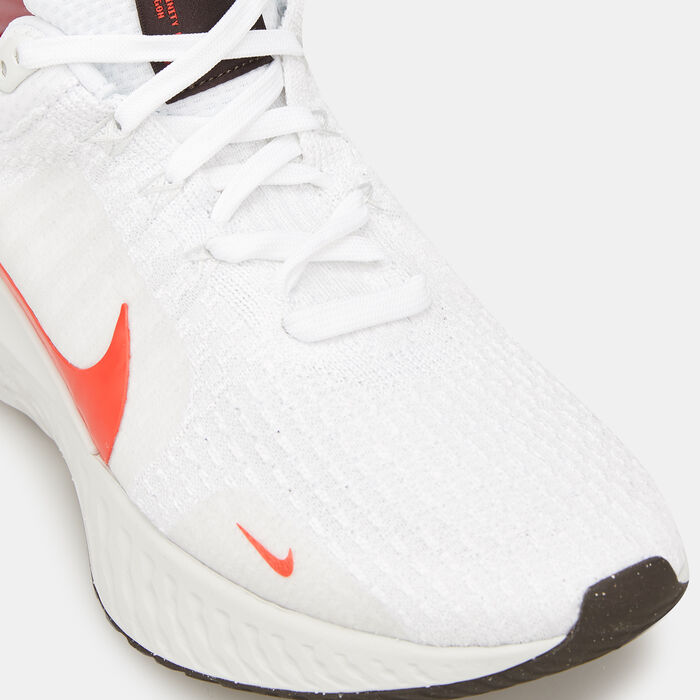 نايكي حذاء رياكت انفينيتي 3 رود رانينج للرجال أبيض image number 5