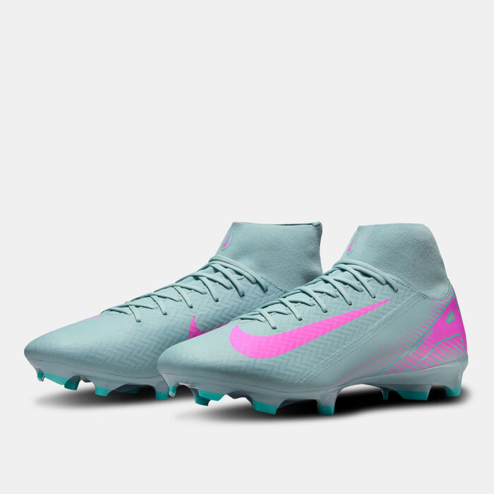 نايكي حذاء كرة القدم ميركوريال سوبرفلاي 10 اكاديمي للملاعب المتعددة للرجال أخضر image number 1