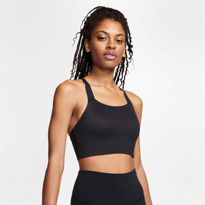 نايكي صدرية رياضية سووش لوكس للنساء أسود image number 0