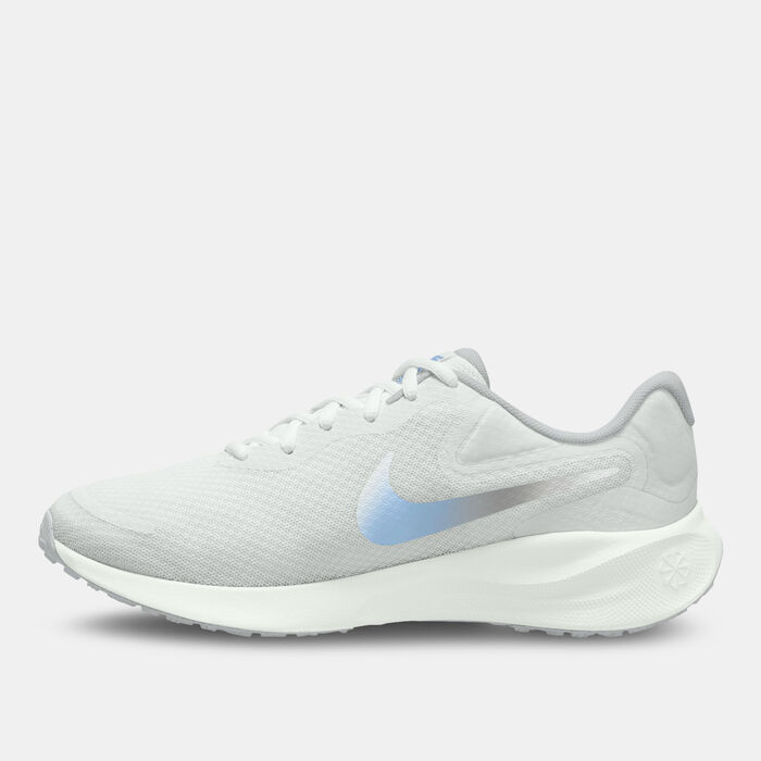 نايكي حذاء الجري ريفولوشن 7 رود للنساء أبيض image number 1