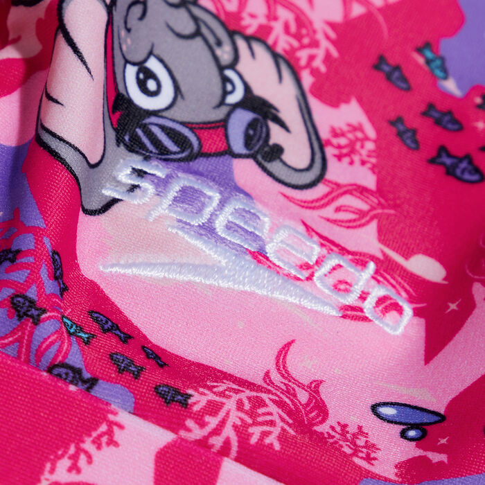 سبيدو قبعة السباحة ليرن تي للأطفال وردي image number 3