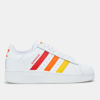 اديداس اورجينال حذاء سوبرستار XLG للنساء أبيض