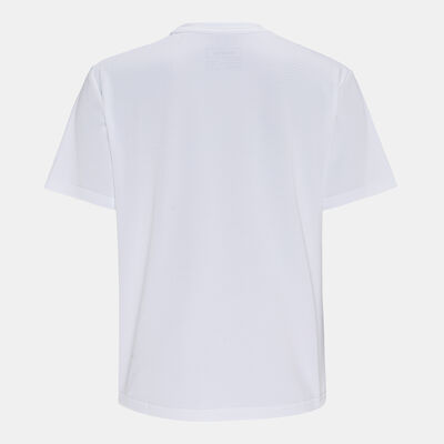 سن اند ساند سبورتس تيشيرت وافل للنساء أبيض