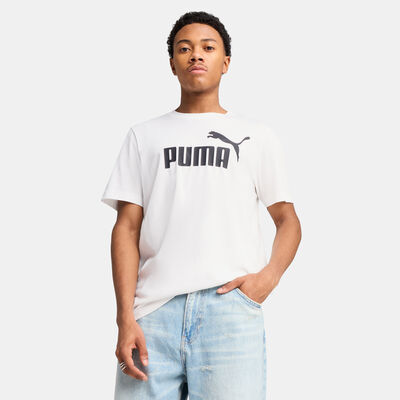 بوما تيشيرت إيسنشيالز نمبر وان لوجو للرجال أبيض