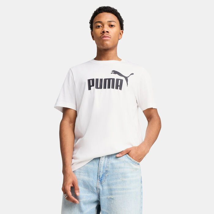 بوما تيشيرت إيسنشيالز نمبر وان لوجو للرجال أبيض image number 0