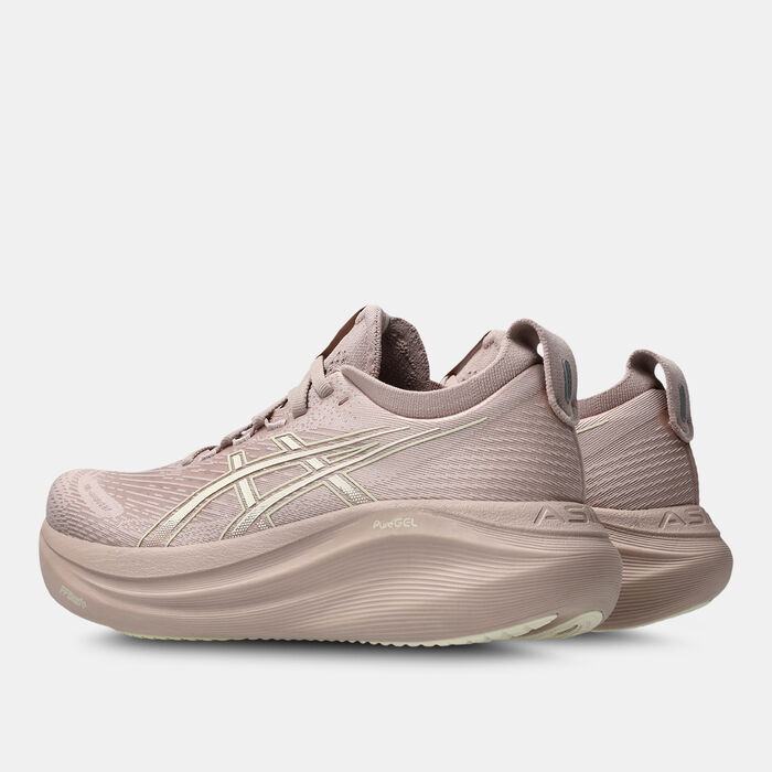 اسيكس حذاء الجري جيل نيمبوس 27 للنساء أخضر image number 5