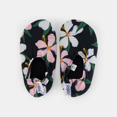 كويغا حذاء سليب-اون لحمام السباحة والشاطئ للأطفال أسود