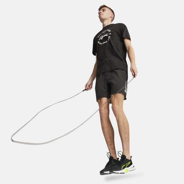 بوما شورت الجري فت للرجال أسود image number 2