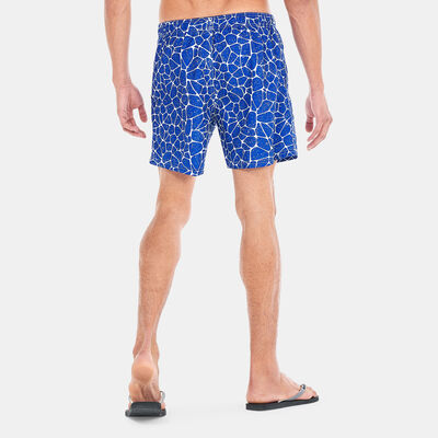 سبيدو شورت السباحة برينتد ليجر للرجال (16-إنش) أزرق