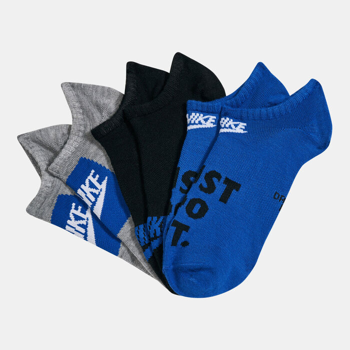 نايكي جوارب ايفريداي لايتويت نو-شو للاطفال الكبار (3 أزواج) متعدد image number 0