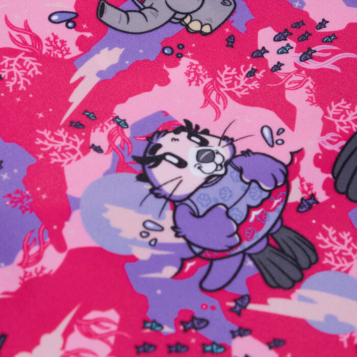 سبيدو قبعة السباحة ليرن تي للأطفال وردي image number 2