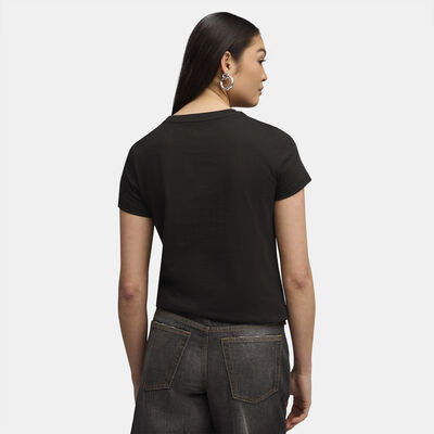 بوما تيشيرت جرافيك جاردينت للنساء أسود