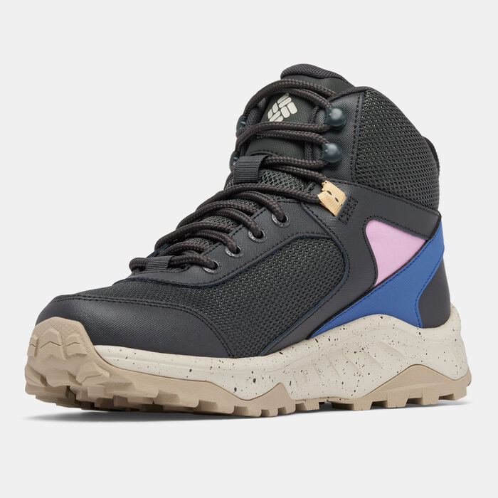 كولومبيا حذاء تريلستورم اسيند المقاوم للماء للنساء أسود image number 1