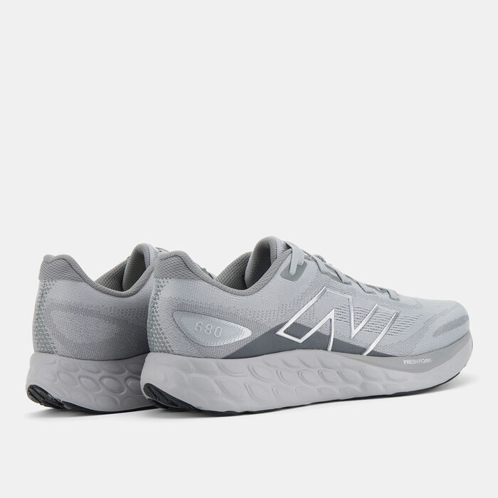نيو بالانس حذاء الجري فريش فوم 680 v8 للرجال فضي image number 2