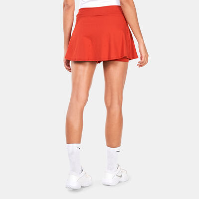 نايكي كورت دراي-فت فيكتوري تنورة فلاونسي للنساء برتقالي
