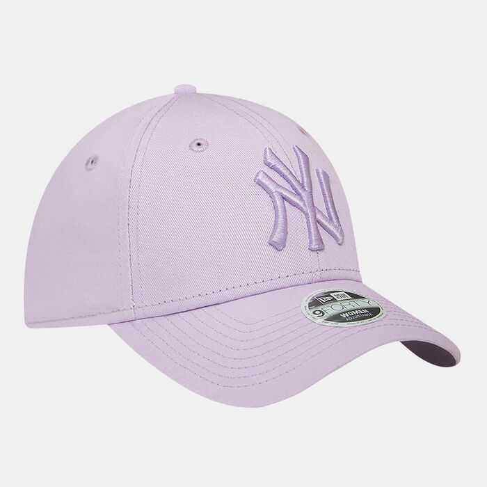 نيو ايرا قبعة ام ال بي نيويورك يانكيز ليج إسينشال 9 فورتي للنساء بنفسجي image number 3