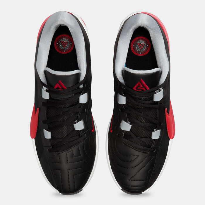 نايكي فريك 5 حذاء كرة السلة أسود image number 4