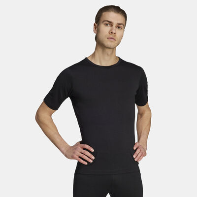 اديداس تيشيرت تيريكس اكسبريور ميرينو 200 بازلير للرجال أسود