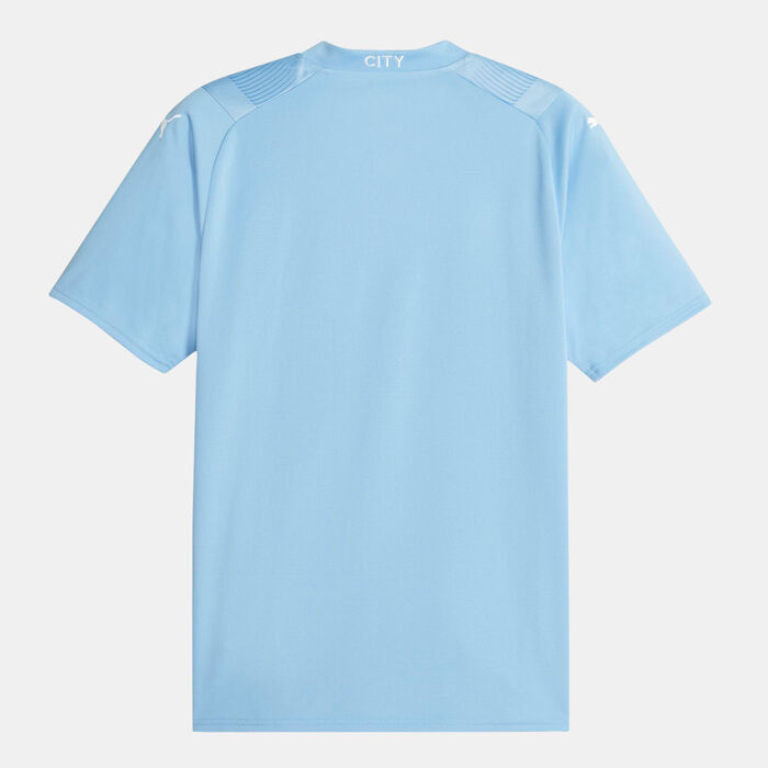 بوما تيشيرت مانشستر سيتي الأساسي للرجال - 2023/24 أزرق image number 1