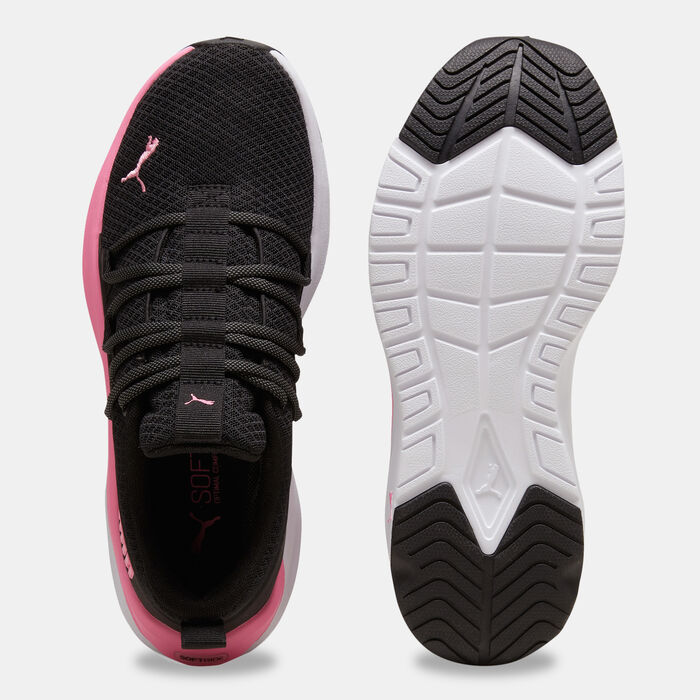 بوما حذاء الجري سوفت رايد ون4اول للنساء أسود image number 3