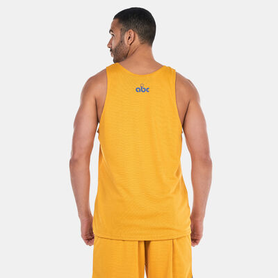 اديداس تيشيرت كرة السلّة سيليكت سمر كامب للرجال برتقالي