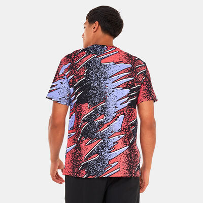 بوما تيشيرت فاندوم بطبعات بالكامل للرجال أحمر