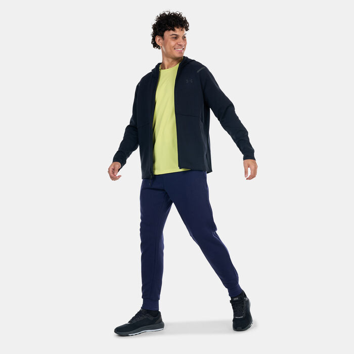 اندر ارمر هودي UA انستوببال فليس للرجال أسود image number 2