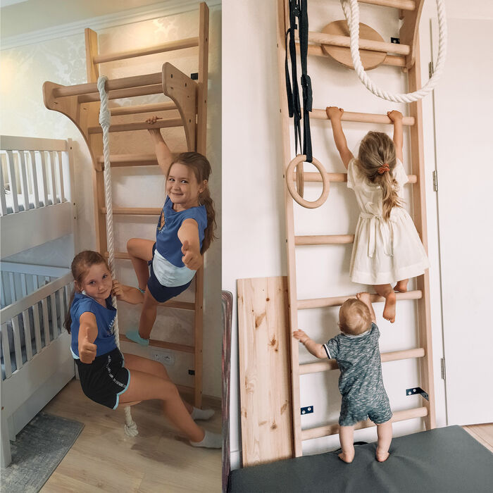 بنش كيه قضبان سلّم التمرين وول بارز 112+A204 سيريس 1  متعدد image number 6