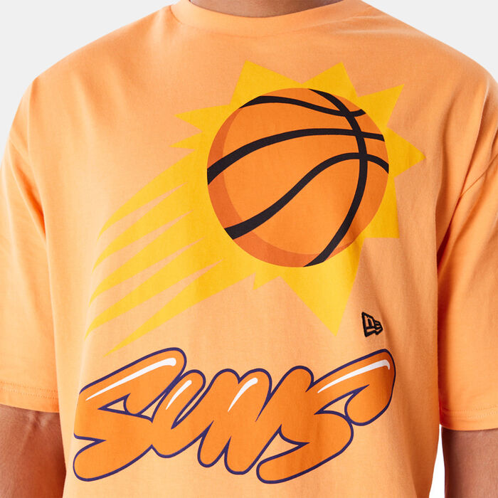 نيو ايرا تيشيرت ان-بي-ايه فينيكس سانز ووردمارك للرجال برتقالي image number 3