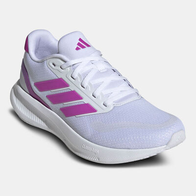 اديداس حذاء الجري رن فالكون 5 للنساء أبيض