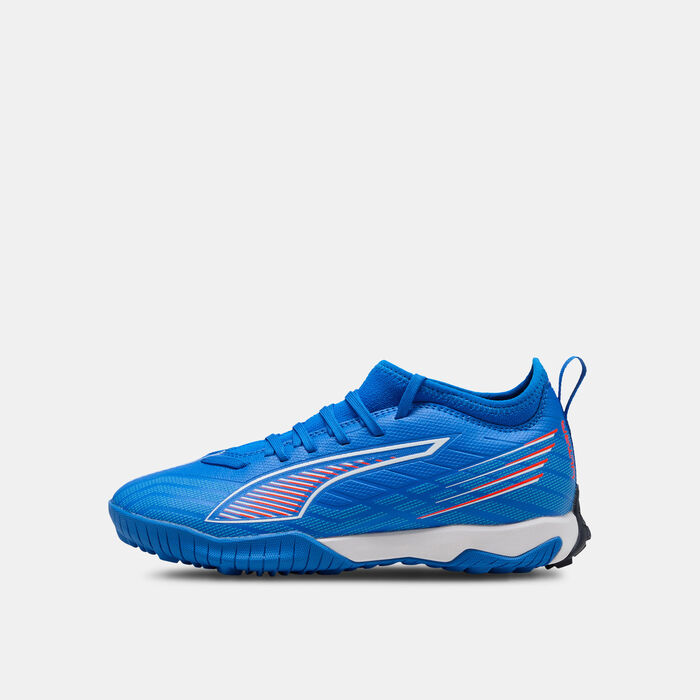 بوما حذاء كرة قدم الترا 6 ماتش للأطفال لملاعب العشب الصناعي أزرق image number 0