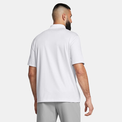 اندر ارمر قميص ماتشبلاي برينتد بولو للرجال أبيض