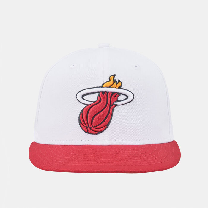 نيو ايرا قبعة 9فيفتي ميامي هيت سناباك للرجال أبيض image number 0