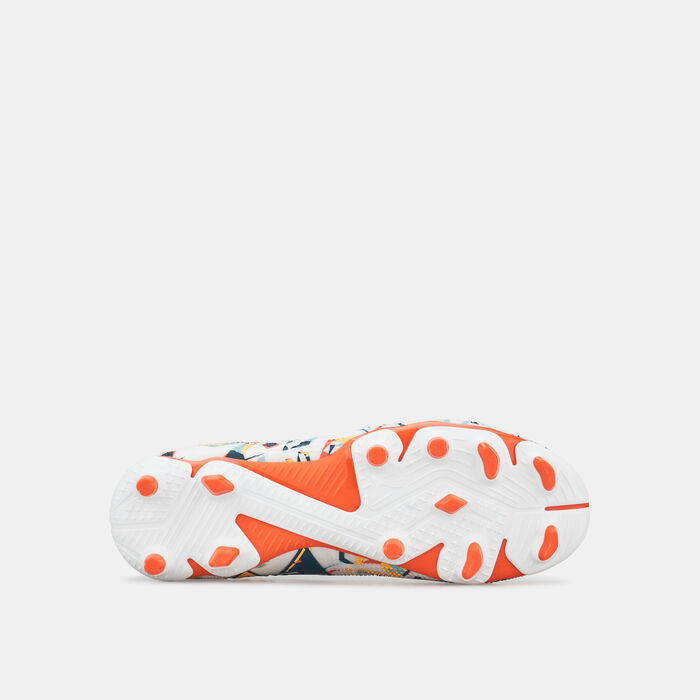 بوما حذاء كرة القدم فيوتشر 7 ماتش كرياتيفيتي للملاعب المتعددة للاطفال أبيض image number 6