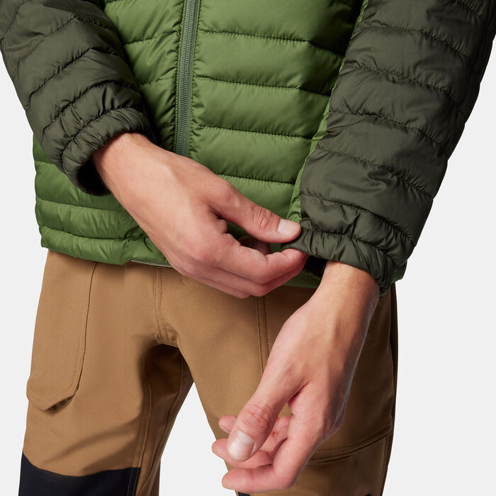 كولومبيا جاكيت سيلفر فولز II هوديد للرجال أخضر image number 5