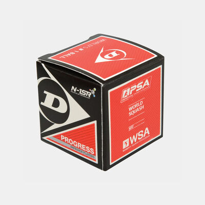 دنلوب كرة الاسكواش بروجريس سينجل دوت  أسود