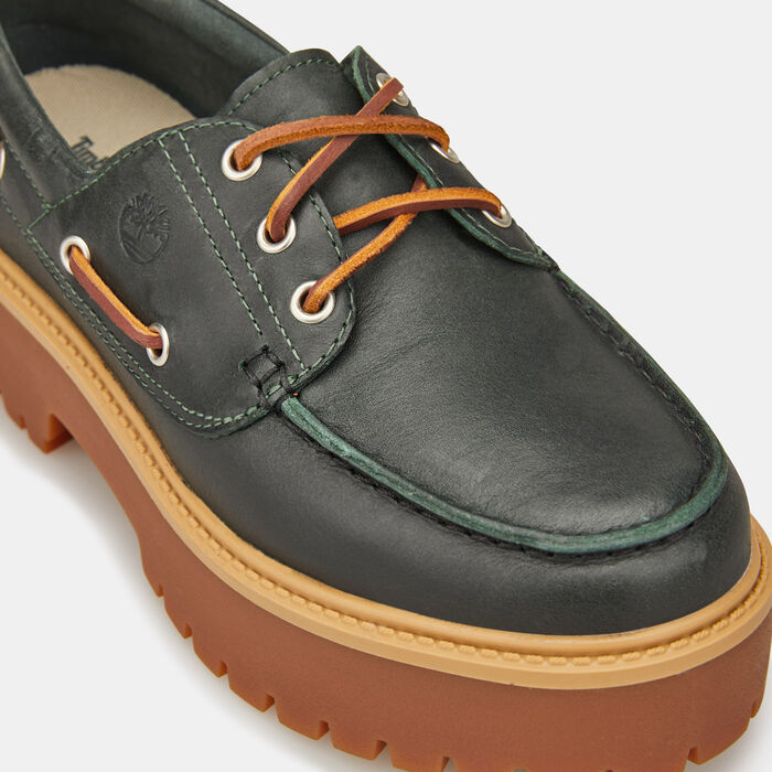 تمبرلاند حذاء بريميوم ايليفيتد 3-اي للنساء أخضر image number 4