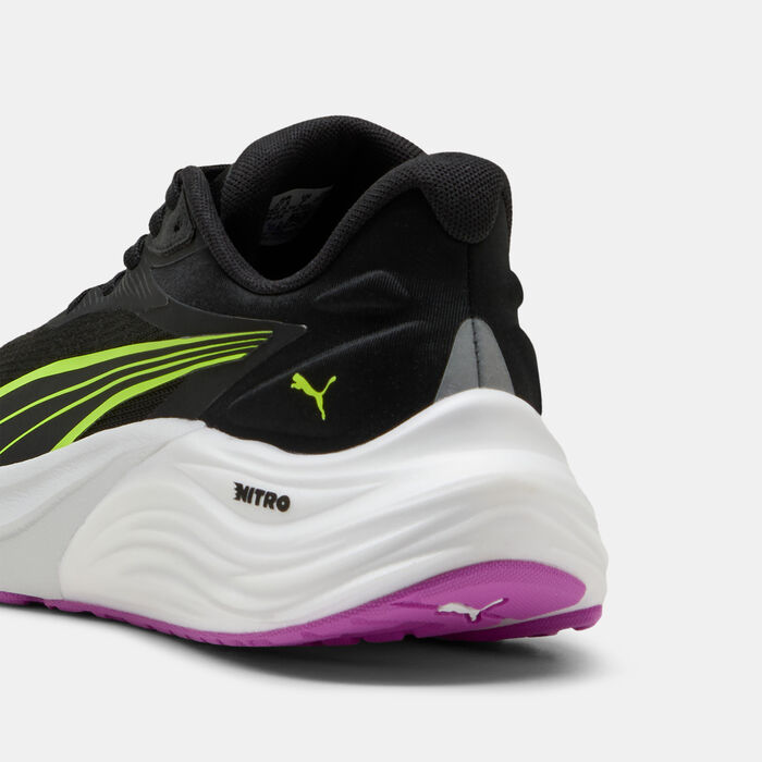 بوما حذاء الجري إليكتريفاي NITRO 4 للنساء أسود image number 5