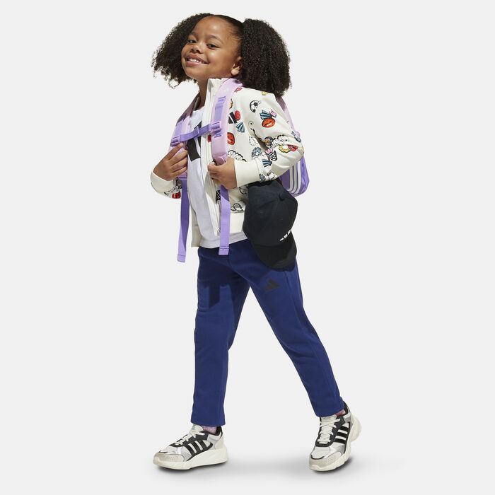 اديداس بدلة رياضية سيزونال اسينشالز للأطفال أبيض image number 2