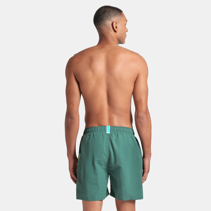 ارينا شورت السباحة فانديمنتالز لوجو للرجال أصفر image number 1