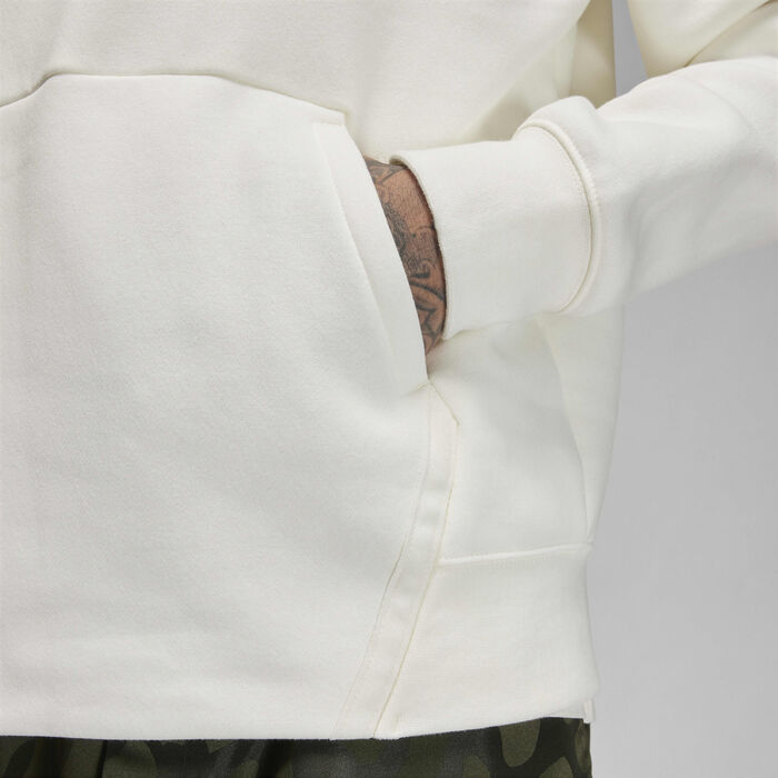 جوردن باريس سان جيرمان هودي بلوفر فليس للرجال أبيض image number 4