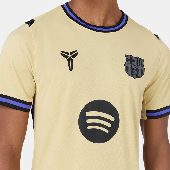 نايكي تيشيرت كرة القدم برشلونة 25/26 أواي ريبليكا للرجال أصفر image number 3